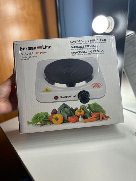 Plită electrică cu un singur arzător German Line GL-1015A.