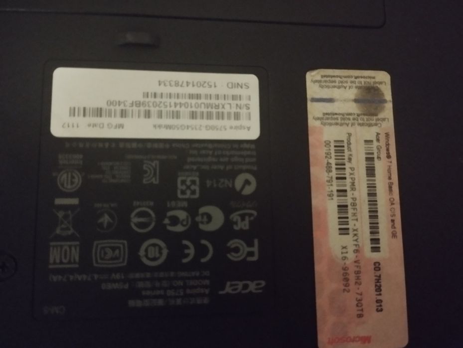 Продаеться ноутбук Acer