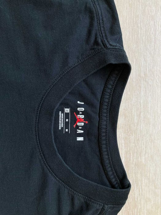 AIR Jordan мъжка черна тениска размер M