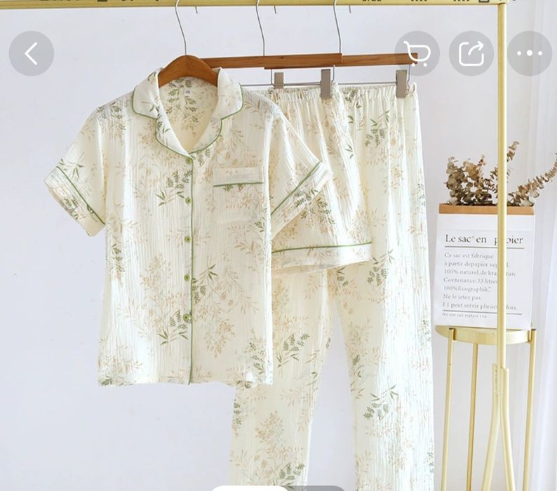 Пижамы, пеньюары