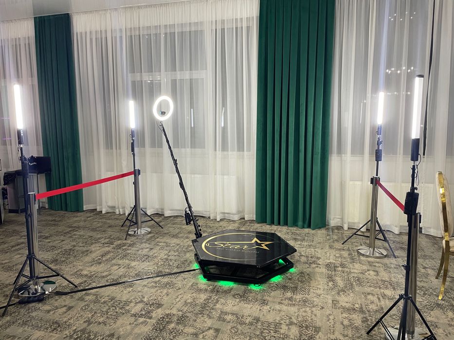 Platforma 360 video booth