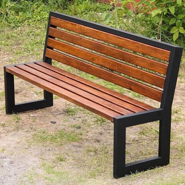 Скамейка лофт металл каркас