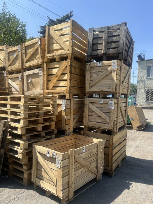 Продам деревянные ящики и поддоны
