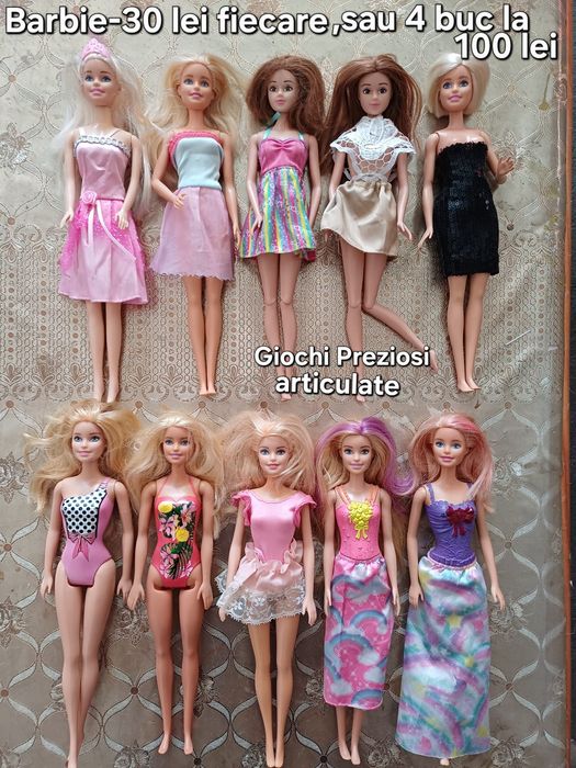 Păpuși barbie,simba,figurine