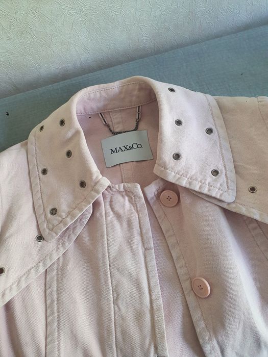 Тренчкот плащ хб 100% розовый