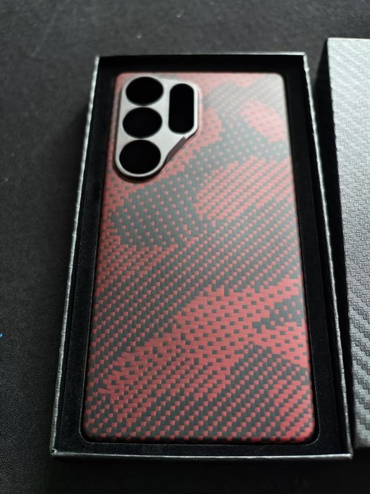 Карьоновый чехол для galaxy s25 ultra , оригинал , углеродное волокно