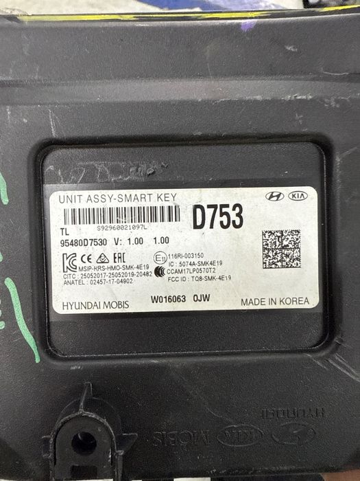 Modul De Confort Hyundai Tucson Iii Tle 2015 - > 95480D7530