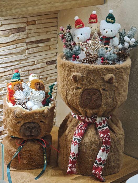 Коледен букет Капибара