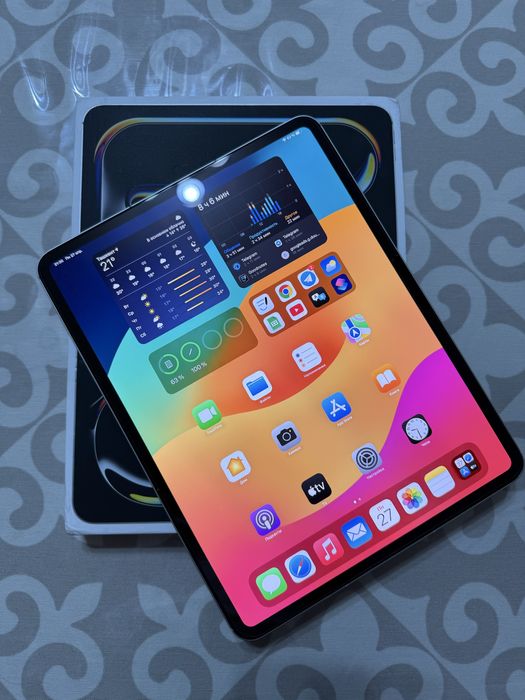 iPad Pro 13 M4 512GB cellular + Apple Pencil Pro + Logitech Combo