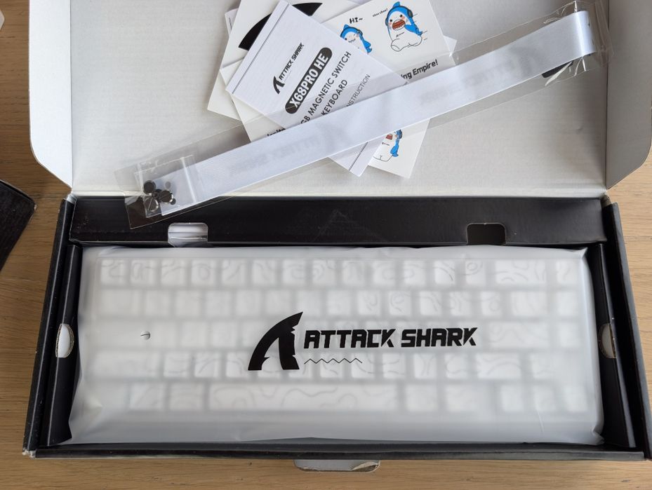 NOU - Tastatura Gaming Wireless - Attack Shark X68 Pro HE - Magnetic