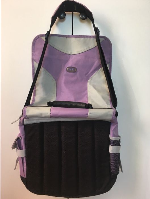 GAP чанта за лаптоп таблет лилава хастар с цветя