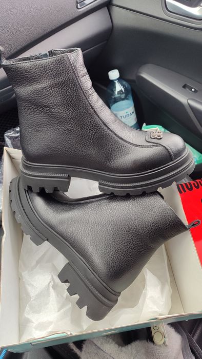 Сапоги зимние на замке