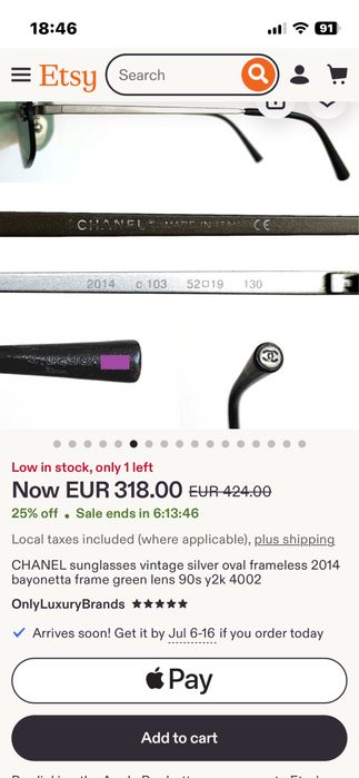 Ochelari CHANEL classic 2014