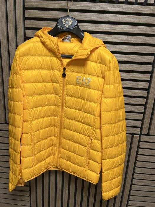 EA7 Emporio Armani: Light Down Hooded -Преходно яке пух- SM / Оригинал