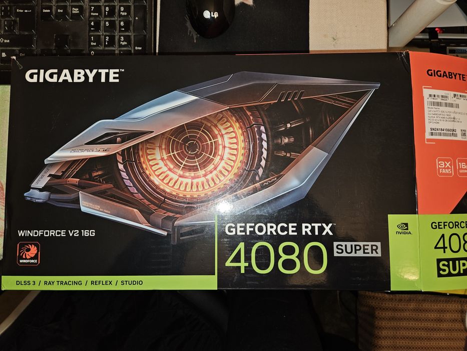 GeForce RTX™ 4080 Super Windforce V2 16G Gigabyte