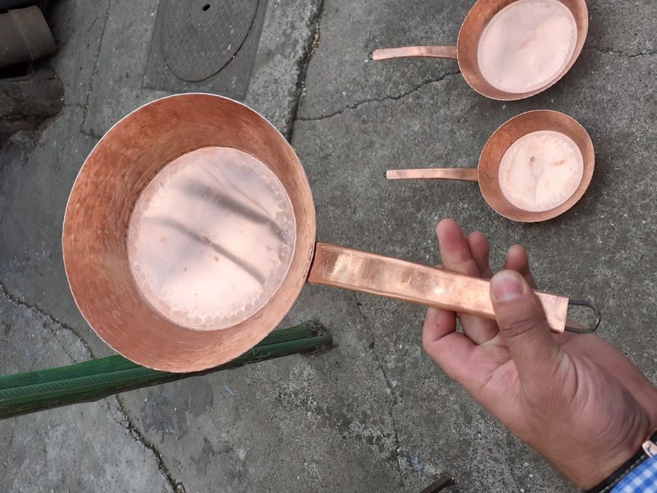 Vand tigaie de cupru sau inox