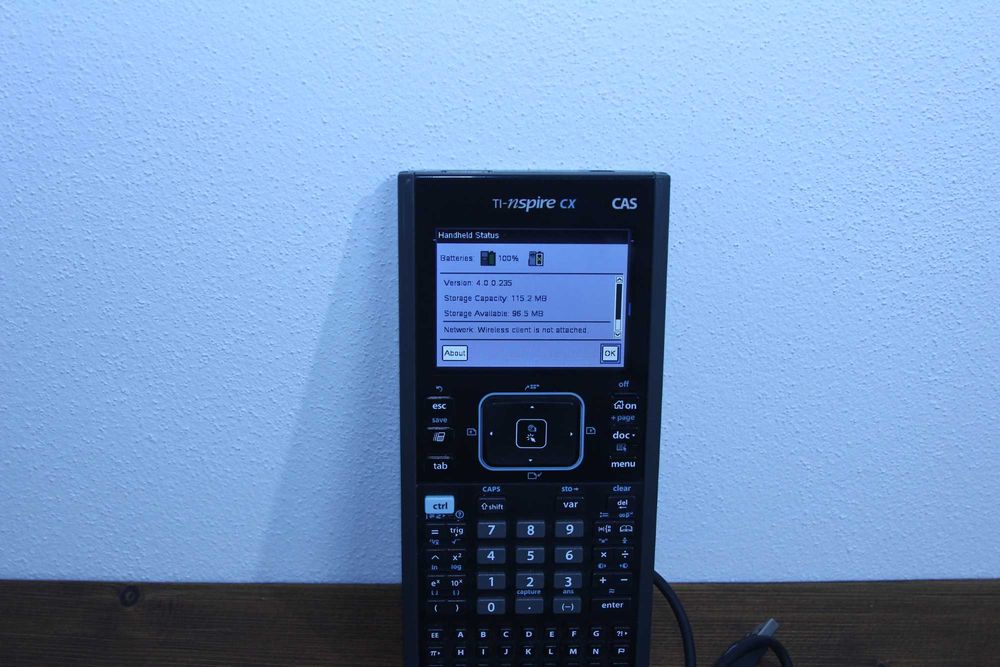Calculator Grafic Texas Instruments TI-Nspire CX CAS - Stare Foarte Bună, Cablu USB