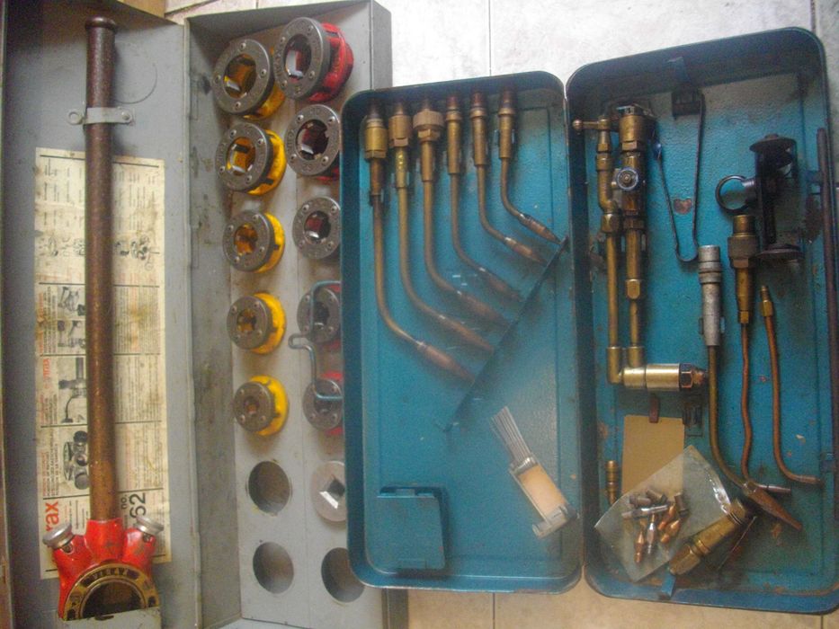 Профи VIRAX 62-Винтонарезка 10 Глави/ Резак Комплект За Оксижен-EWO-24