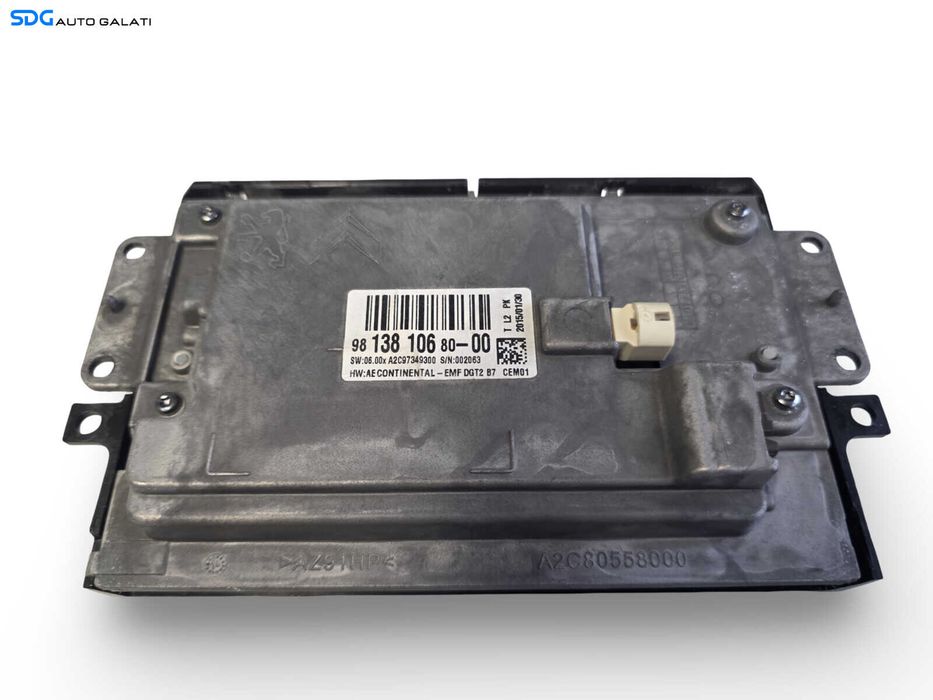 Display Ecran Afisaj Navigatie Citroen DS4 2011 - 2015 Cod 9813810680 [Q1039]