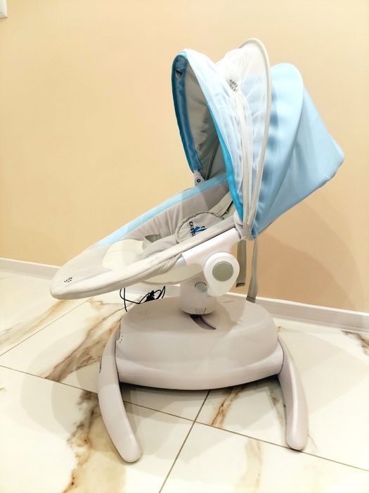 Електрически, бебешки шезлонг Caretero - Opti blue
