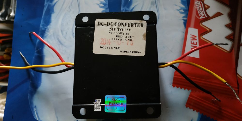 Конвертор 24-12V 60W