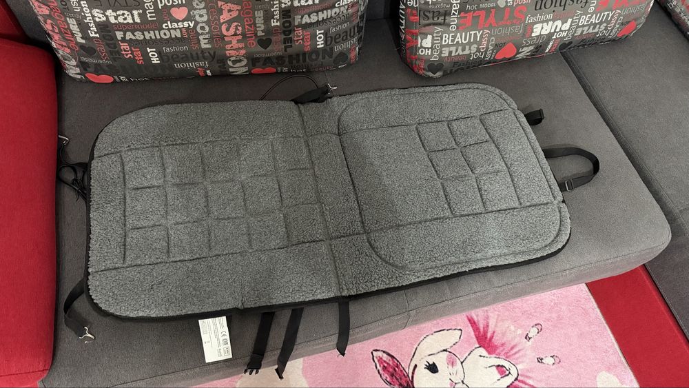 Husa scaun auto cu încălzire