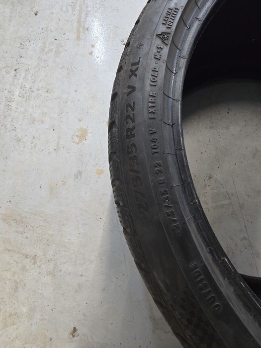 Vând Anvelope iarna 315/30/R22 2buc 276/35/R22 1buc5