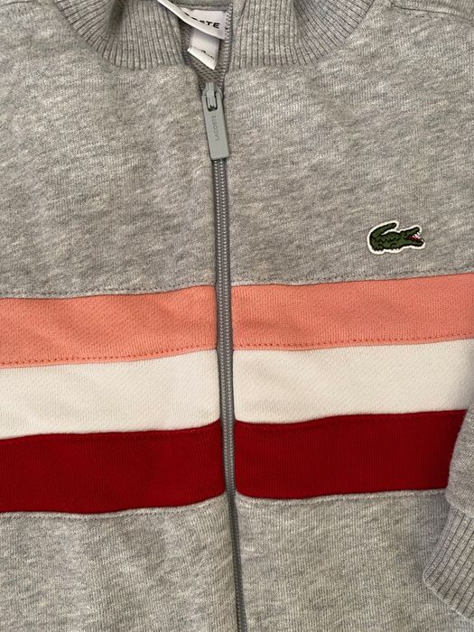 Детски сив анорак / горница Lacoste