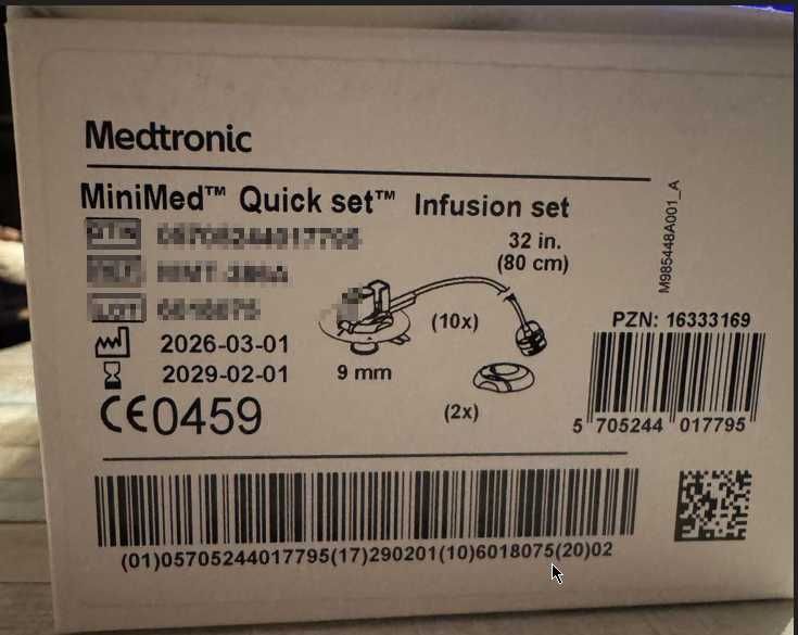 Medtronic MiniMed set