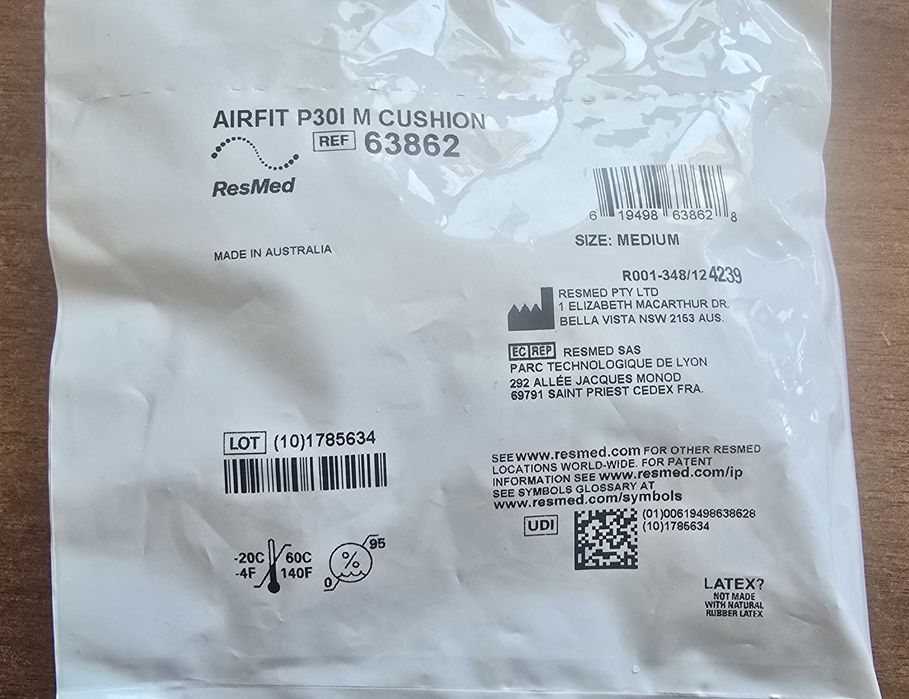 Назални възглавнички. ResMed AirFit N30i и AirFit P30i