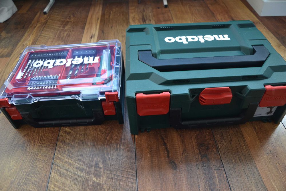 Нови куфари Metabo за 12V и за 18V винтоверти