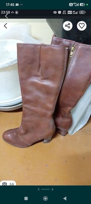 Сапоги женские СССР