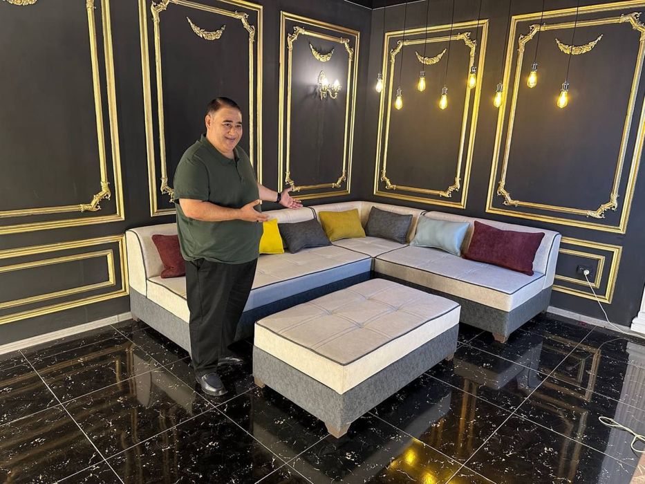 Диван уголок Черепаха, divan Toshbaqa