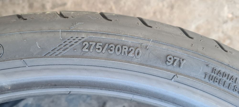 4 anvelope vara RFT Goodyear,fata 245/35/20,spate 275/30/20