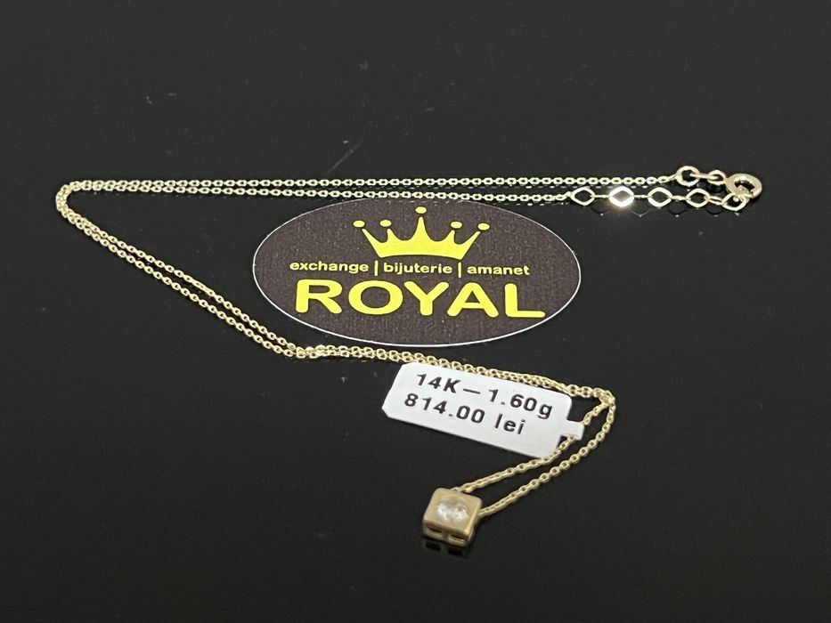 Bijuteria Royal CB : Lant aur 14k 1,60 grame