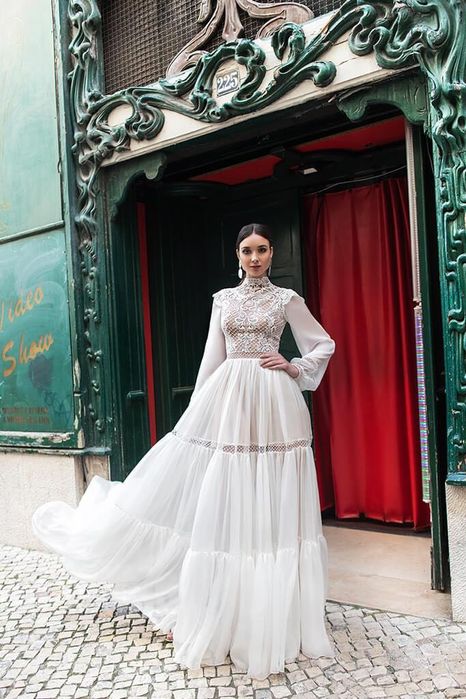 Шикарное свадебное платье Оксана Муха