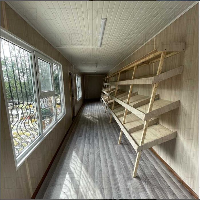 ОВОЩНОЙ магазин из 40ф контейнера