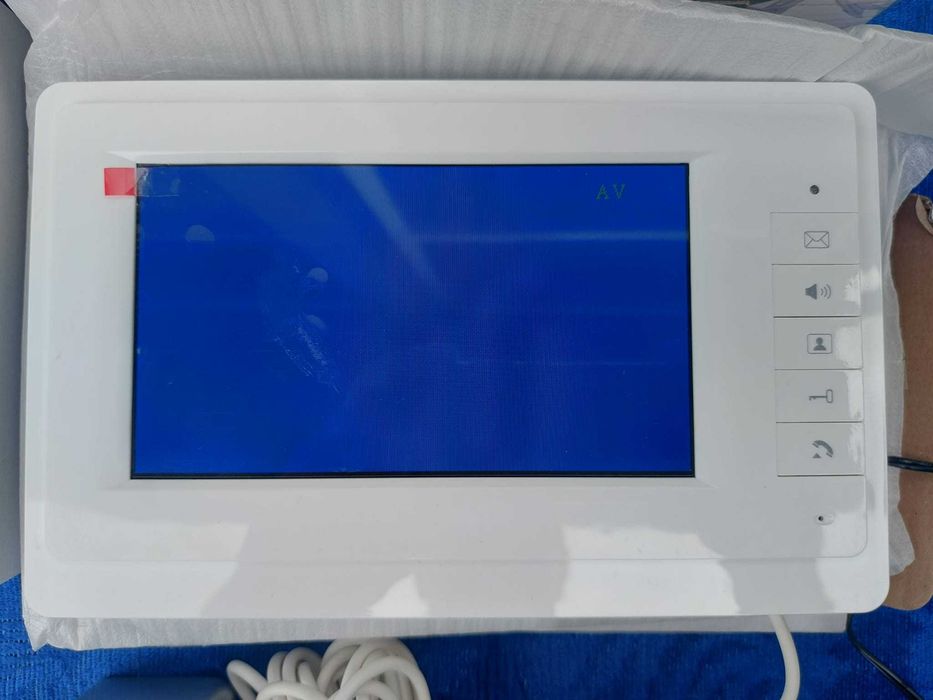 Video interfon Home, ecran diagonala 7" display color, alb