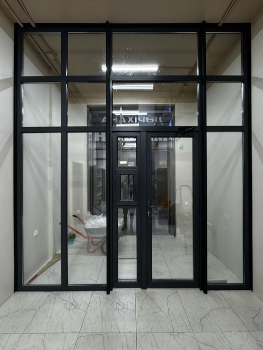 Тамбур Перегородка окна двери пластик алюминий