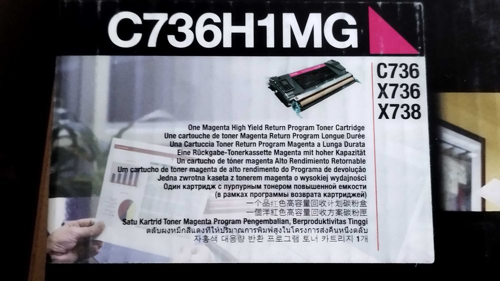 Тонер касети за Lexmark C736H1MG и ​C736H1KG