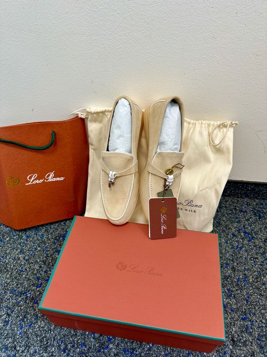 Loro Piana Summer Walk, бежови, нови