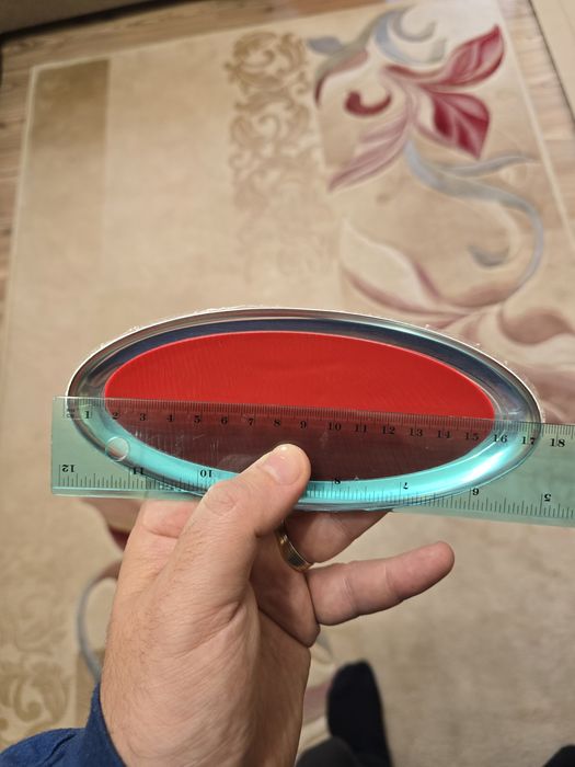 Sigla / Emblema metalica Ford 17,5 cm (Fiesta 2008-2012, Focus 3, Ka)