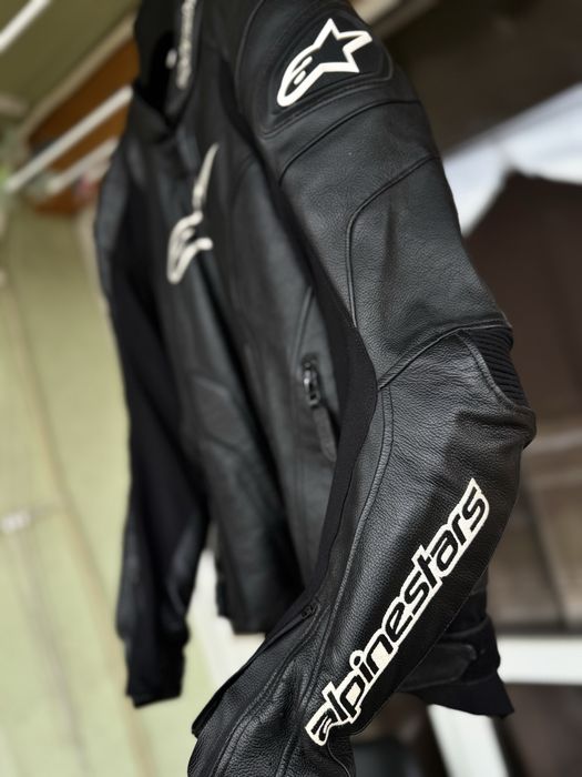 Кожено мото яке Alpinestars EU 50