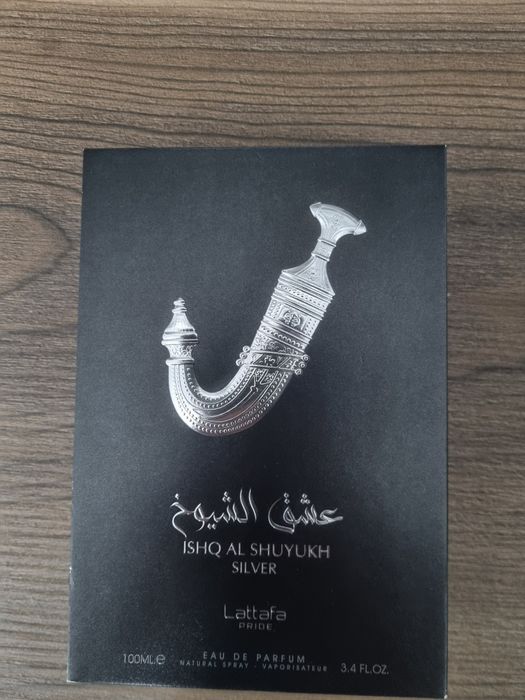Lattafa al shuyukh silver