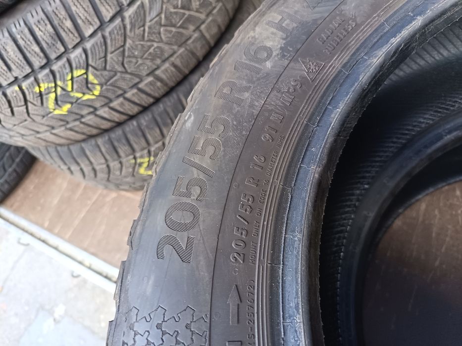 Anvelope MS iarna 205 55 16 continental 2021 6mm