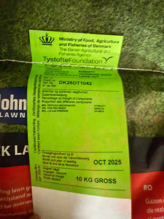 Gazon urug'i Optom va Bio Gomus