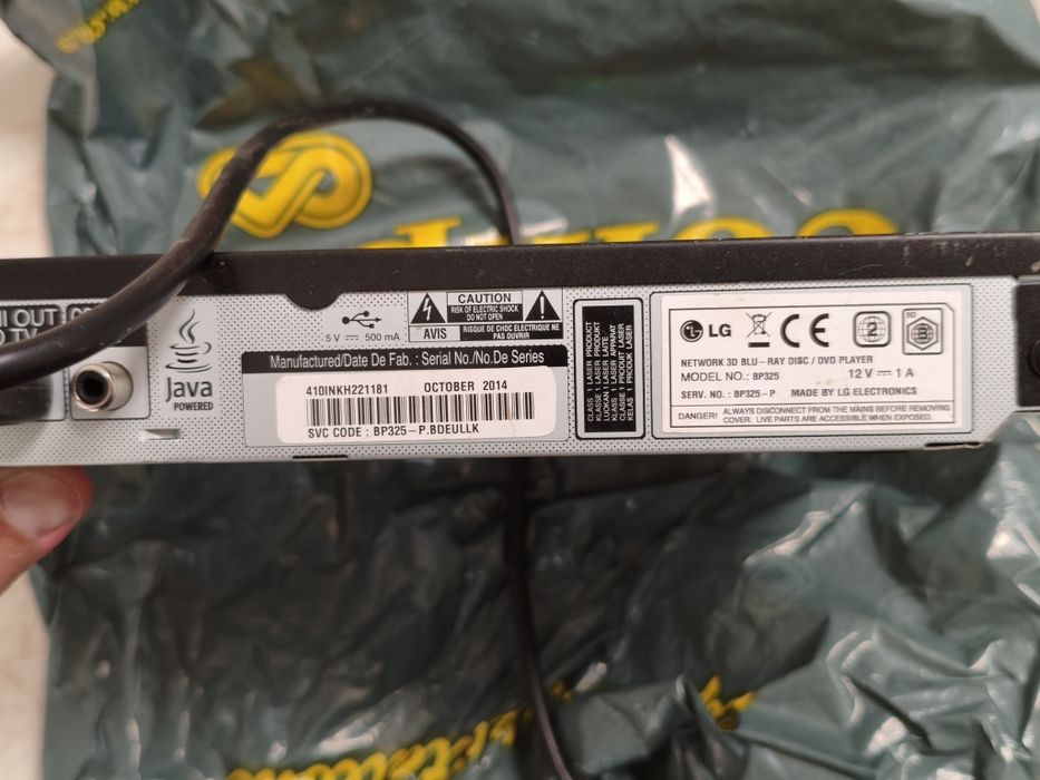 Blueray LG și casete VHS