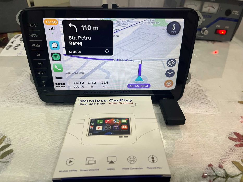 Multimedia RCD 580 vw-carplay-model MIB2-adaptor wireless bonus