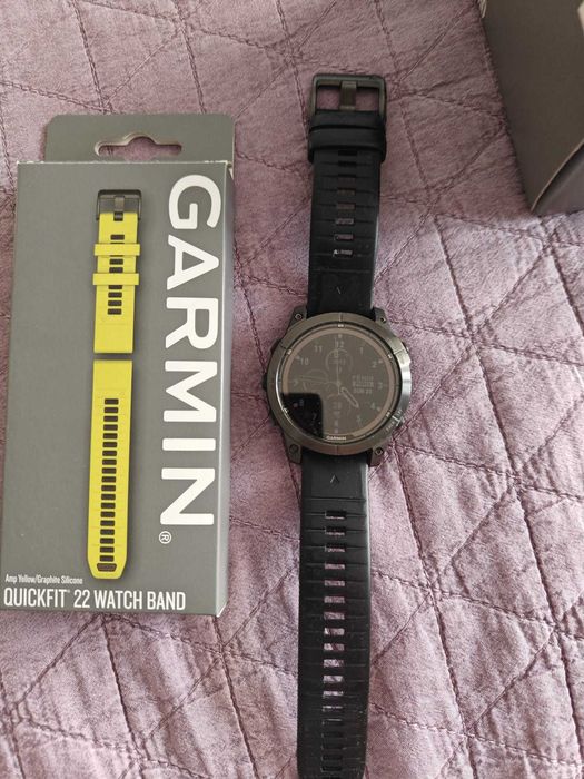 Garmin Fenix 7 Pro Sapphire Solar, 47 мм, черен