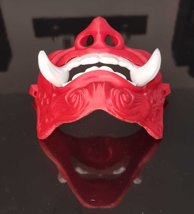 Masca samurai - print 3d